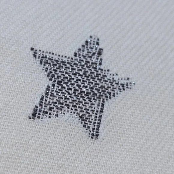 NWOT Talbots Metallic Star Sparkle Scarf - Picture 5 of 11